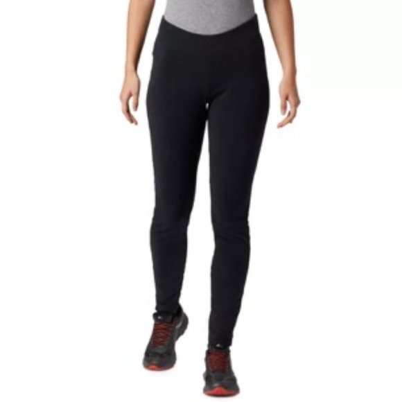 Columbia Pants - Women's Glacial Fleece Leggings | Black | Size Medium
